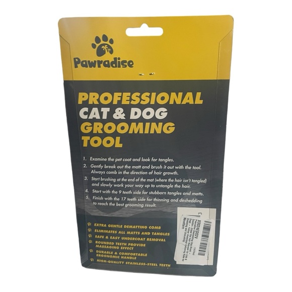 Dog Grooming Tool- Undercoat Removal /Deshedding - Picture 2 of 2